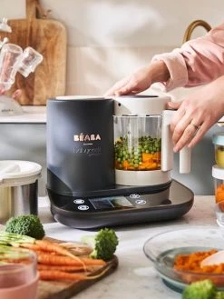 Robot Connecté BEABA Babycook Smart Gris Anthracite/blanc - Beaba -Vertbaudet Enfant Promos Magasin robot connecte beaba babycook smart 4