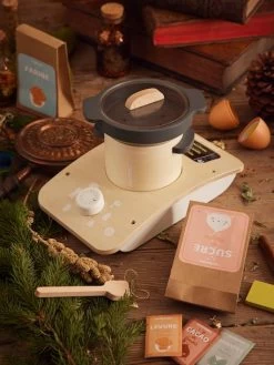Robot De Cuisine En Bois FSC® Noir - Vertbaudet