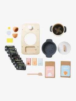 Robot De Cuisine En Bois FSC® Noir - Vertbaudet -Vertbaudet Enfant Promos Magasin robot de cuisine en bois fsc 3