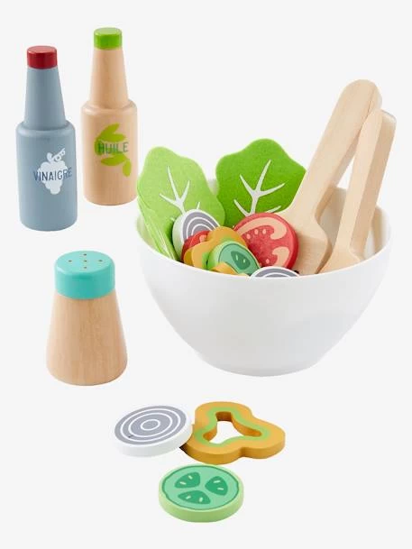 Set De Salade En Bois FSC® Lot Vert Aqua - Vertbaudet 1 Set De Salade En Bois FSC® Lot Vert Aqua - Vertbaudet