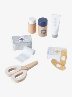 Set Docteur Pour Poupon En Bois FSC® Blanc - Vertbaudet -Vertbaudet Enfant Promos Magasin set docteur pour poupon en bois fsc 4