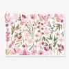 Stickers Jardin Fleuri Magenta LILIPINSO Rose - Lilipinso