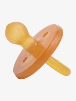 Sucette à Bout Rond Tout Latex 0/6 Mois SUAVINEX Naturel - Suavinex