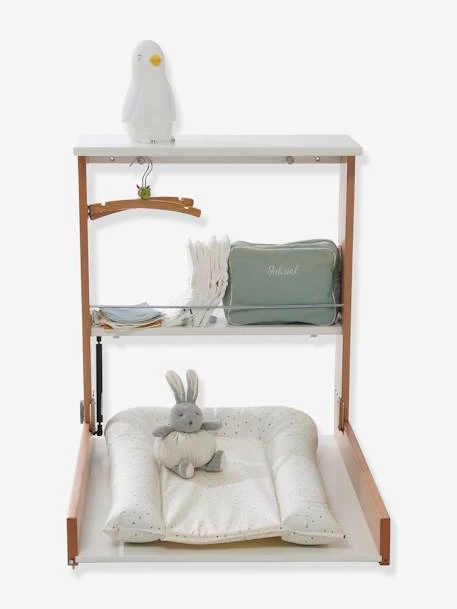 Table à Langer Murale Naturel/blanc - Vertbaudet 2 Table à Langer Murale Naturel/blanc - Vertbaudet – Image 2