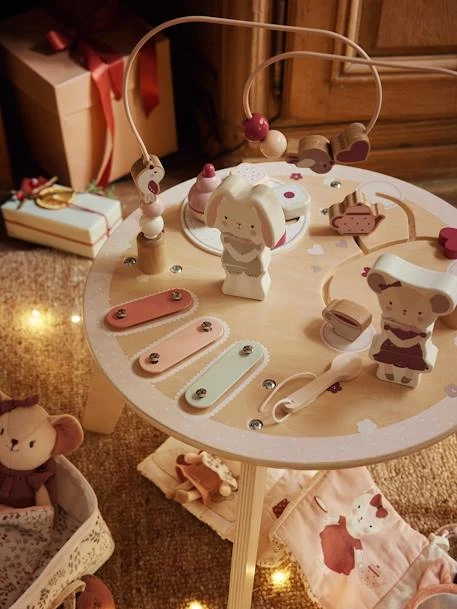 Table D'activité Grenier En Bois FSC® Beige - Vertbaudet 2 Table D'activité Grenier En Bois FSC® Beige - Vertbaudet – Image 2