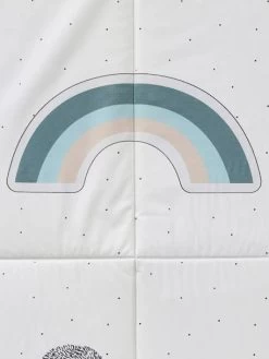 Tapis à Langer De Voyage LOVELY NATURE Blanc Imprimé - Vertbaudet -Vertbaudet Enfant Promos Magasin tapis a langer de voyage lovely nature 2