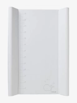 Tapis à Langer Toise Avec Rebords Blanc - Vertbaudet