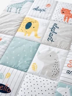 Tapis De Sol Patchwork Jungle Baby Multicolore - Vertbaudet -Vertbaudet Enfant Promos Magasin tapis de sol patchwork jungle baby 4
