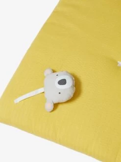 Tapis D'éveil En Lange Sans Arche Tropik Moutarde - Vertbaudet -Vertbaudet Enfant Promos Magasin tapis deveil en lange sans arche tropik 5