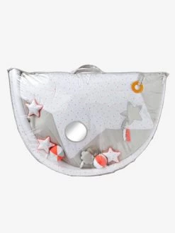 Tapis D'éveil Pluie D'étoiles Blanc Imprimé - Vertbaudet -Vertbaudet Enfant Promos Magasin tapis deveil pluie detoiles 4