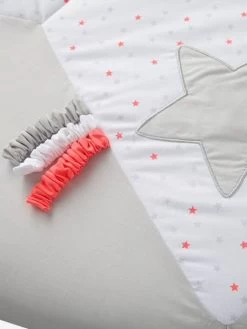 Tapis D'éveil Pluie D'étoiles Blanc Imprimé - Vertbaudet -Vertbaudet Enfant Promos Magasin tapis deveil pluie detoiles 5