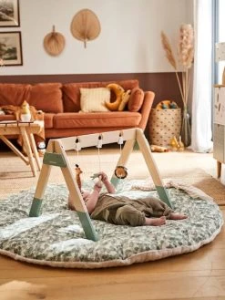 Tapis D'éveil Réversible Eau De Rose - Vertbaudet -Vertbaudet Enfant Promos Magasin tapis deveil reversible 5