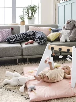 Tapis D'éveil Souple Sans Arche Sweet Fun Rose Imprimé - Vertbaudet -Vertbaudet Enfant Promos Magasin tapis deveil souple sans arche sweet fun 2