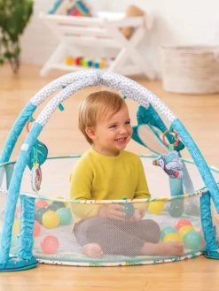 Tapis D'éveil Transformable En Aire à Balles Infantino Vert - Infantino -Vertbaudet Enfant Promos Magasin tapis deveil transformable en aire a balles infantino 2