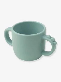 Tasse à 2 Poignées DONE BY DEER Peekaboo Crocodile En Silicone Vert - Done By Deer -Vertbaudet Enfant Promos Magasin tasse a 2 poignees done by deer peekaboo crocodile en silicone 5