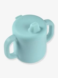Tasse D'apprentissage BEABA En Silicone Bleu - Beaba -Vertbaudet Enfant Promos Magasin tasse dapprentissage beaba en silicone 3