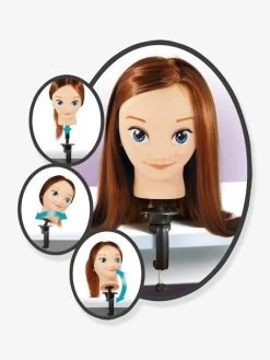 Tête à Coiffer Avec étau BUKI Rose - Buki -Vertbaudet Enfant Promos Magasin tete a coiffer avec etau buki 2