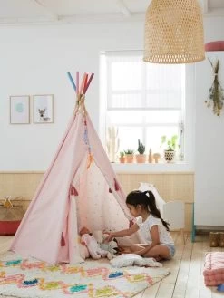 Tipi Réversible Petite Sioux Rose - Vertbaudet -Vertbaudet Enfant Promos Magasin tipi reversible petite sioux 2
