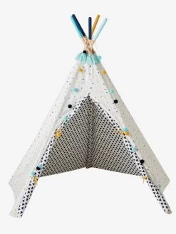 Tipi Réversible Sioux Blanc - Vertbaudet -Vertbaudet Enfant Promos Magasin tipi reversible sioux 2