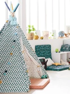 Tipi Réversible Sioux Blanc - Vertbaudet -Vertbaudet Enfant Promos Magasin tipi reversible sioux 5