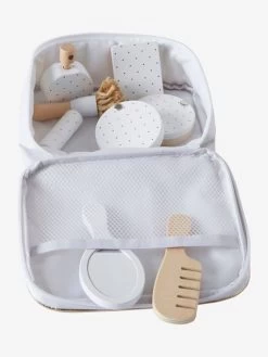 Trousse De Maquillage En Bois FSC® Blanc - Vertbaudet